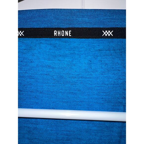 Rhône men’s performance tank in blue size Large - Picture 2 of 7